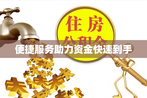 洪洞便捷服务助力资金快速到手