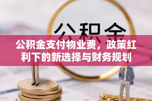 洪洞公积金支付物业费，政策红利下的新选择与财务规划