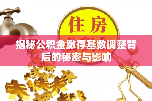 洪洞揭秘公积金缴存基数调整背后的秘密与影响