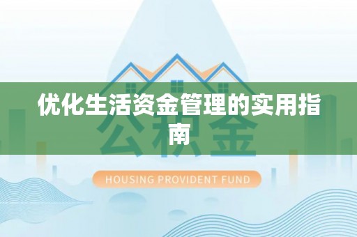 洪洞优化生活资金管理的实用指南