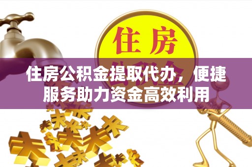 洪洞住房公积金提取代办，便捷服务助力资金高效利用