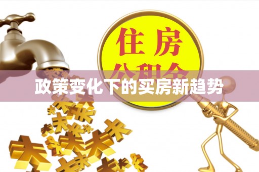 洪洞政策变化下的买房新趋势