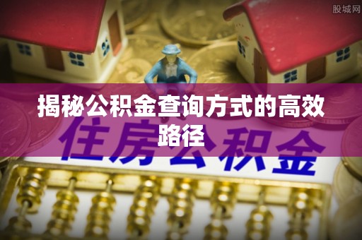 洪洞揭秘公积金查询方式的高效路径